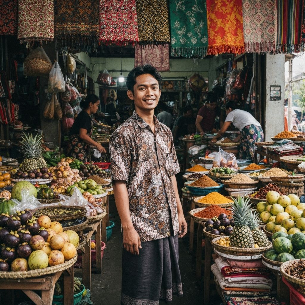 Kebiasaan budaya pria Indonesia